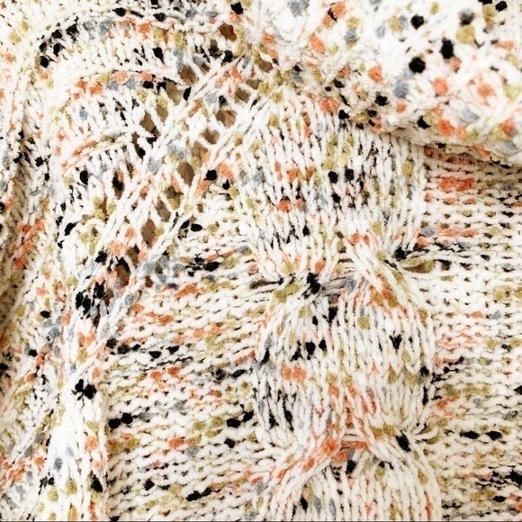 𝅺MOON & Madison Confetti Slub Cowl Neck Sweater NWT Size XS - Picture 8 of 12